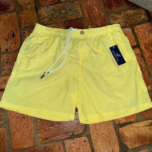 Yellow Properly Tied Shorts